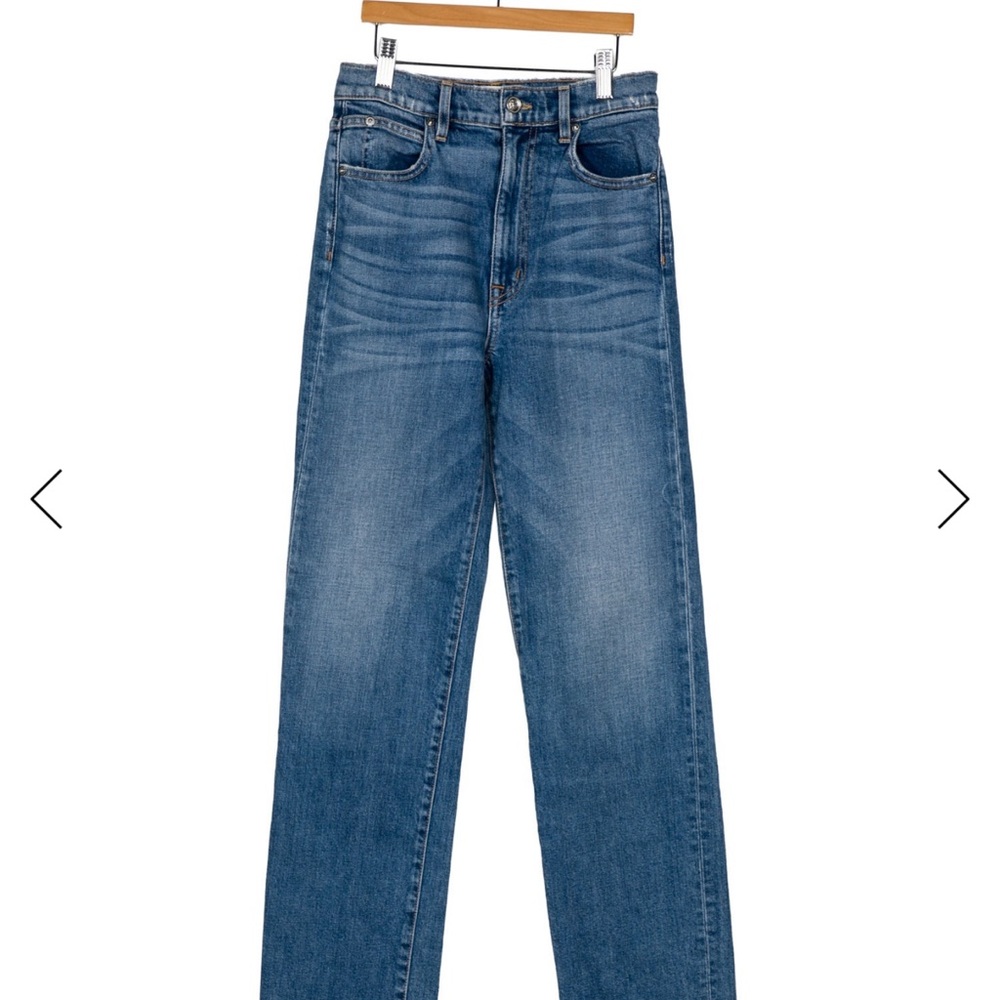 SLVRLAKE Blue Straight Leg Jeans - Picture 1 of 2